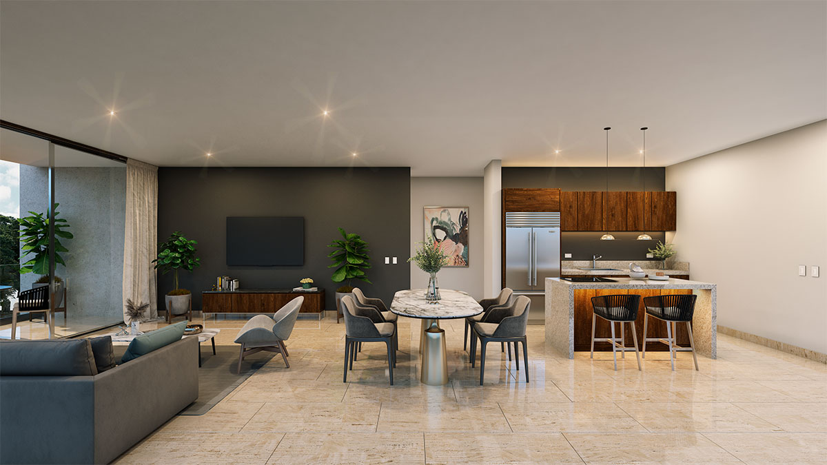 2 recámaras con balcón